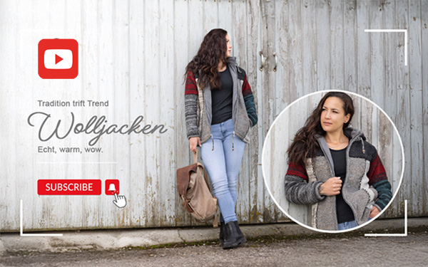 YouTube Video über Wolljacken YouTube Video über Wolljacken